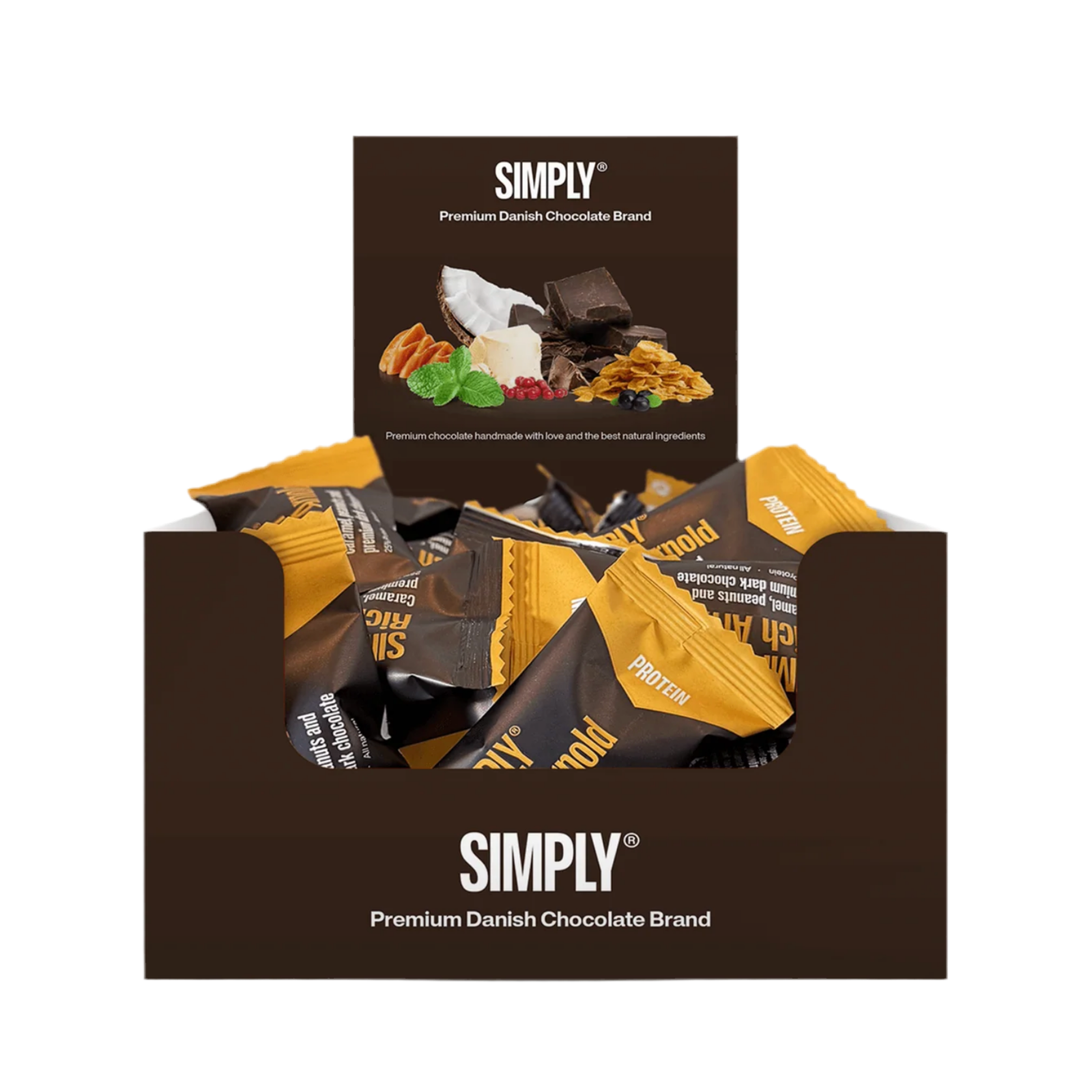Nyhed: 75 x Proteinbites Rich Arnold (9g)