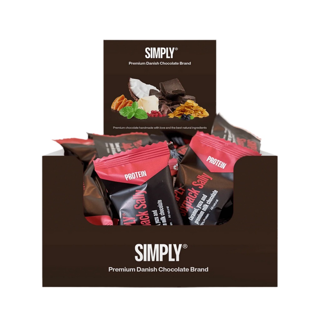 Nyhed: 75 x Proteinbites Sixpack Sally (9g)