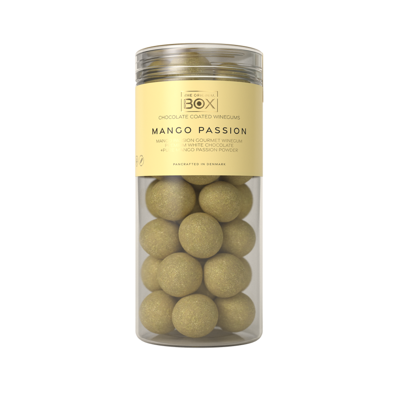 Gourmet Vingummi med chokolade og mango passion - Large