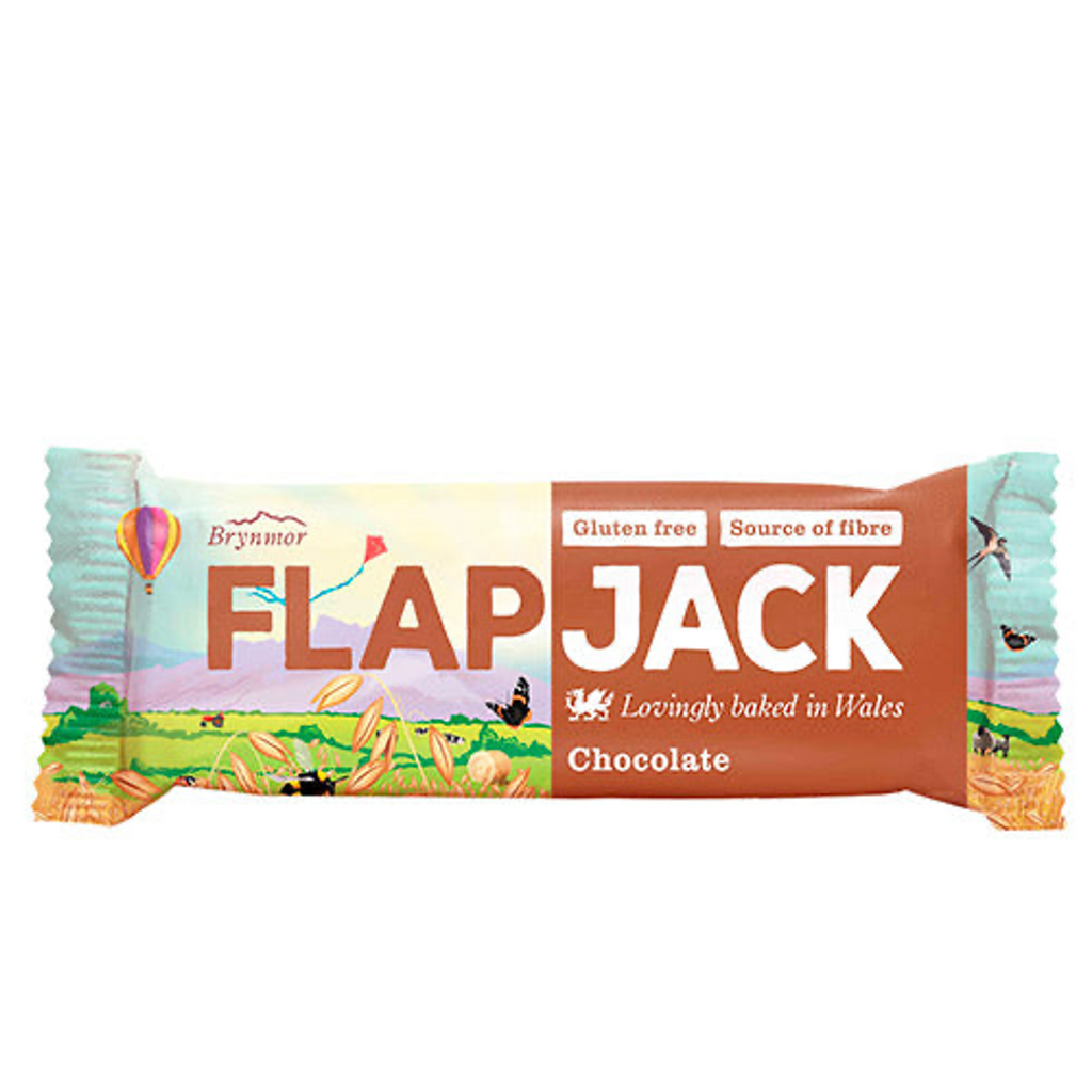 Flapjack m. chokolade