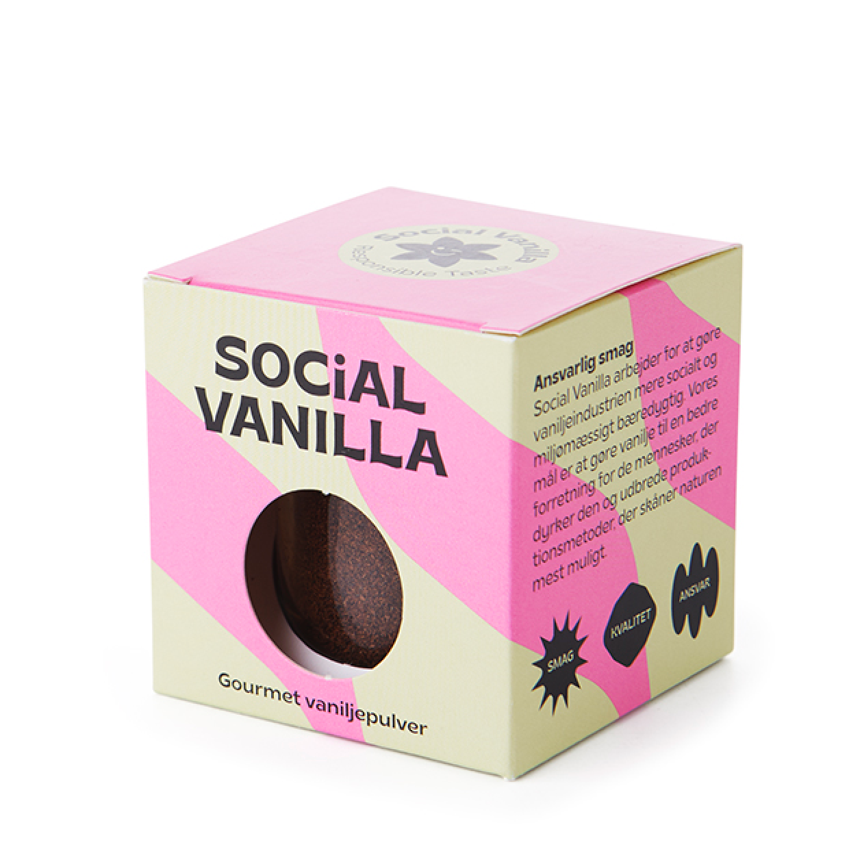 Vaniljepulver fra Social Vanilla