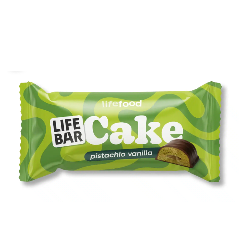 Nyhed: LifeBar Cake Pistachio Vanilla - øko