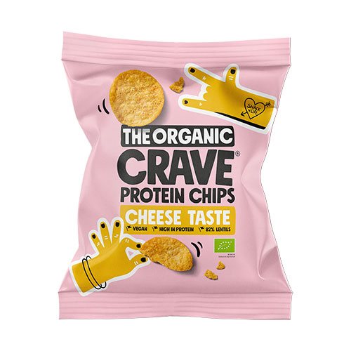 Veganske Protein Chips m Cheese
