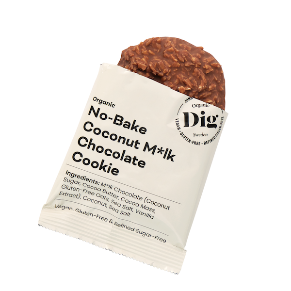 No-Bake Coconut Mylk Chocolate Cookie