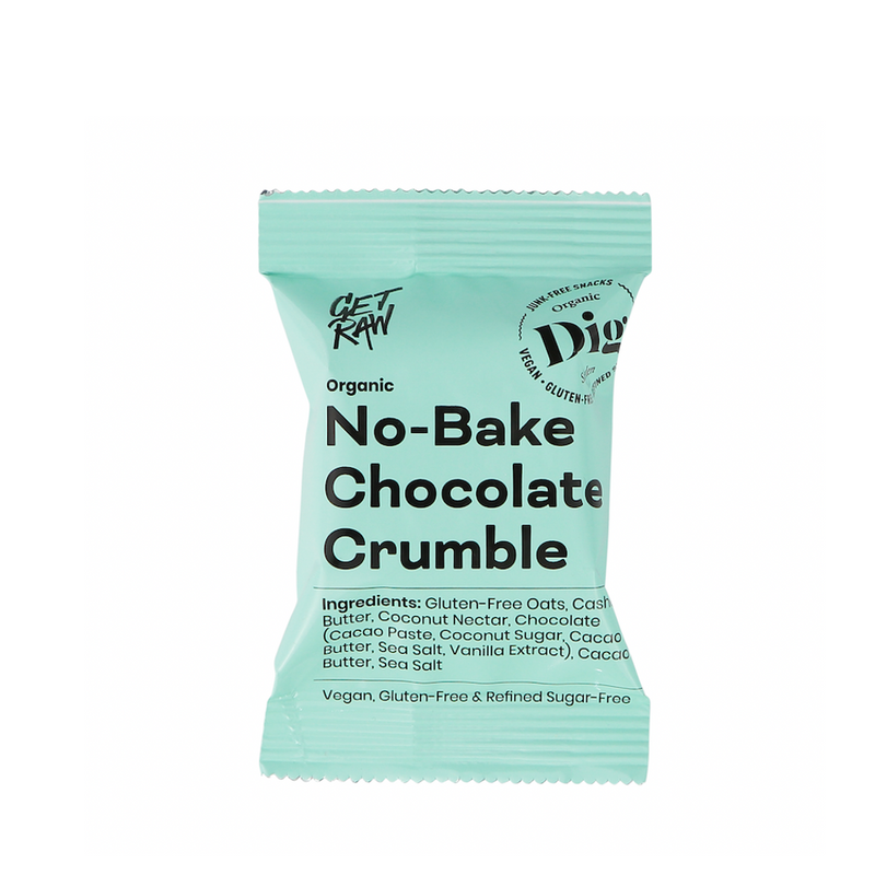 No-bake chocolate crumble